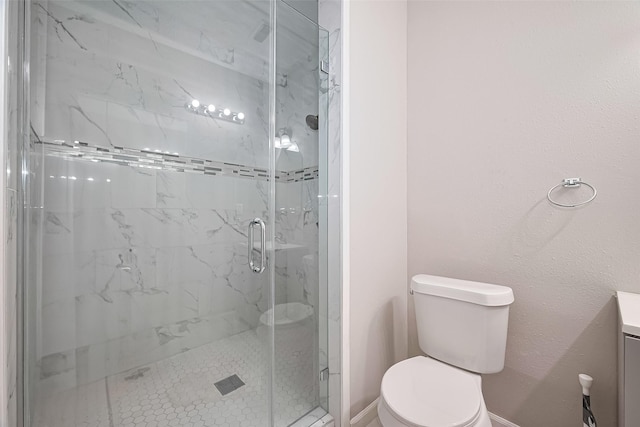 11107 Camino Oaks Dr, Houston, TX 77064 - bathroom featuring a marble finish shower and vanity
