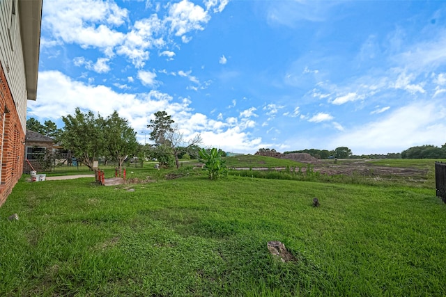11107 Camino Oaks Dr, Houston, TX 77064 - view of green lawn featuring a rural view