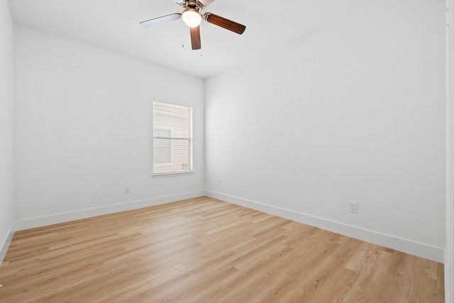506 Mornington Ln, Katy, TX 77494 - spare room with light wood-style floors and ceiling fan