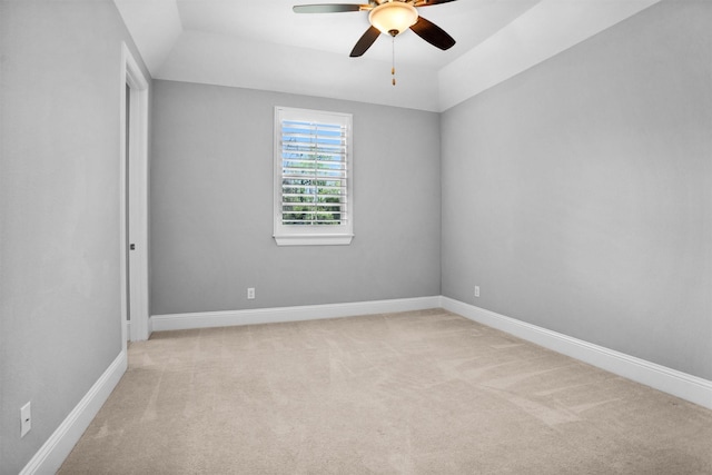 27016 Hidden Grove Landing Dr, Spring, TX 77386 - unfurnished room with light carpet and a ceiling fan