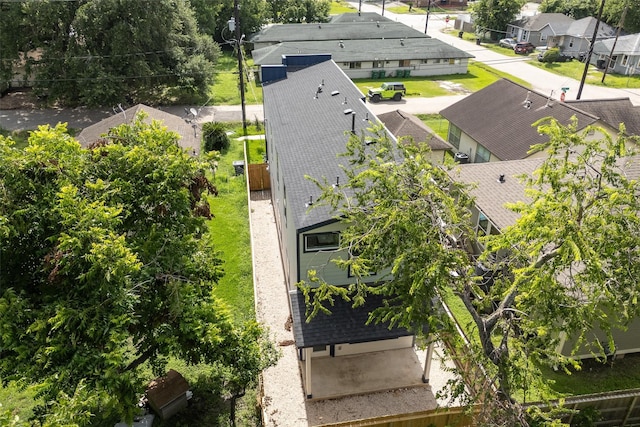 2413 Harlem St, Houston, TX 77020 - aerial perspective of suburban area