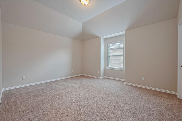 6518 Nicholas Trl, Sugar Land, TX 77479 - additional living space featuring carpet and lofted ceiling
