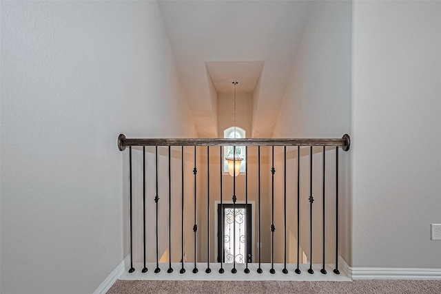 6518 Nicholas Trl, Sugar Land, TX 77479 - staircase featuring baseboards