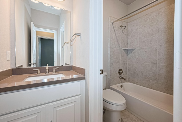 6518 Nicholas Trl, Sugar Land, TX 77479 - bathroom with vanity and shower / tub combination