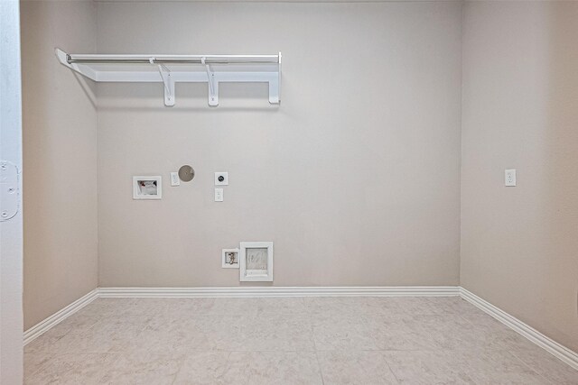 6518 Nicholas Trl, Sugar Land, TX 77479 - laundry room with electric dryer hookup and washer hookup