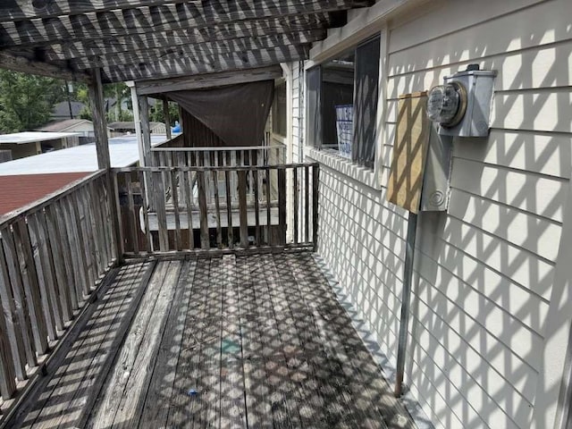 881 Wax Myrtle Ln Unit A, Houston, TX 77079 - view of deck