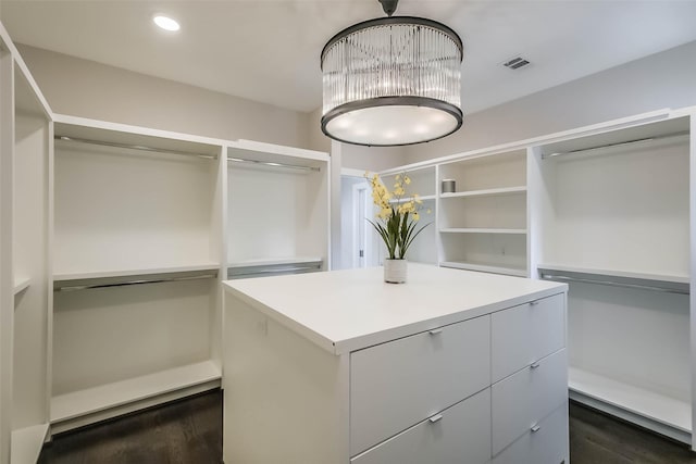 1906 Park St, Houston, TX 77019 - spacious closet featuring dark wood-type flooring