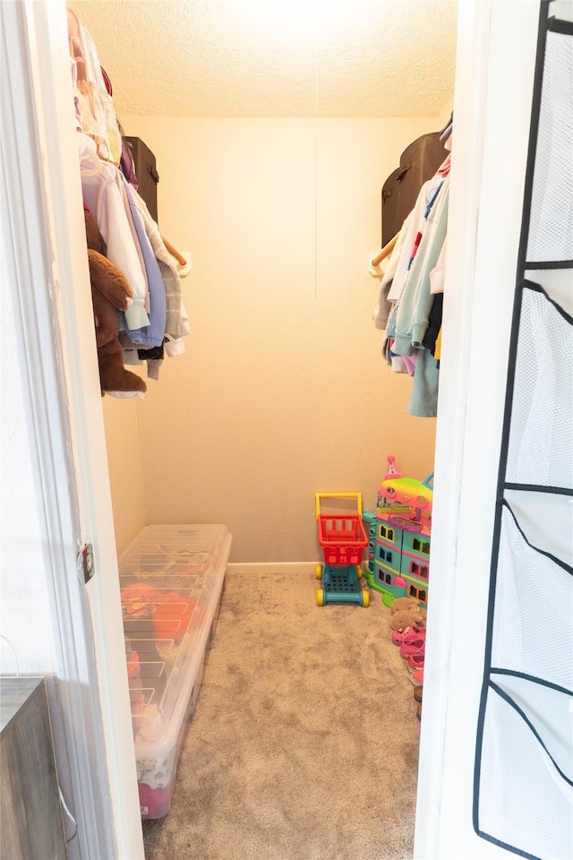 9106 Gustine Ln, Houston, TX 77031 - spacious closet featuring carpet flooring