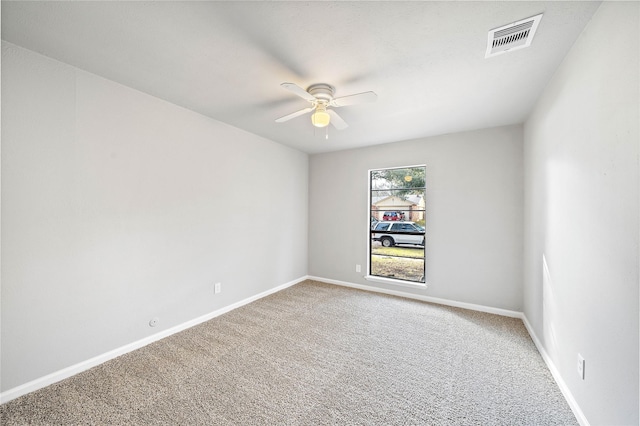 4406 Kacee Dr, Houston, TX 77084 - spare room with ceiling fan and carpet floors