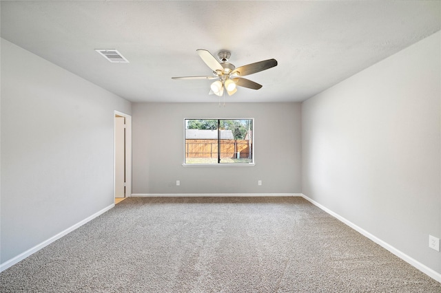 4406 Kacee Dr, Houston, TX 77084 - spare room with carpet and ceiling fan
