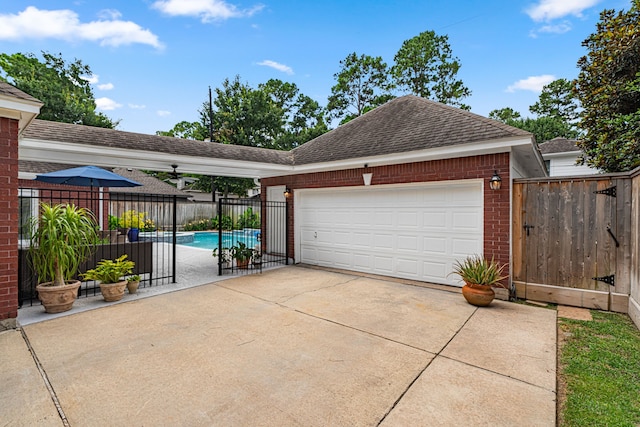 12927 Finch Brook Dr, Cypress, TX 77429 - garage featuring driveway