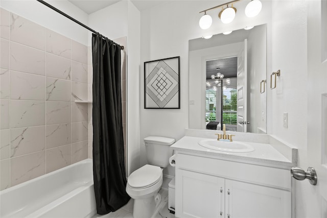 19011 Festival Hill Ct, Cypress, TX 77433 - full bathroom featuring vanity and shower / tub combo