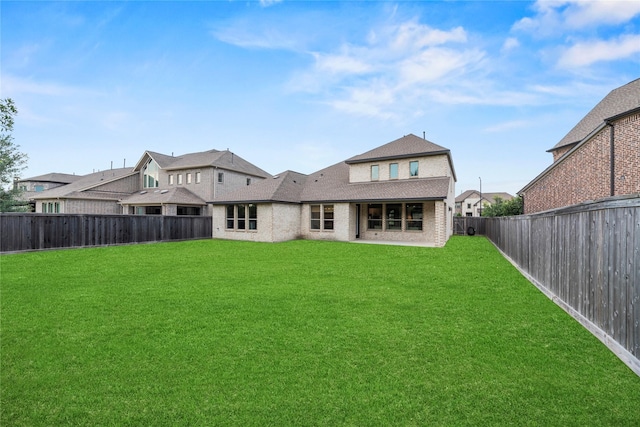 19011 Festival Hill Ct, Cypress, TX 77433 - back of house with a fenced backyard