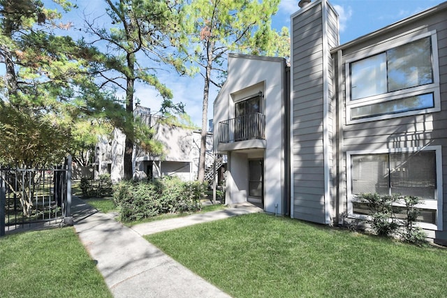 17202 Imperial Valley Dr Unit 3, Houston, TX 77060 - view of property's community with a yard and stairs