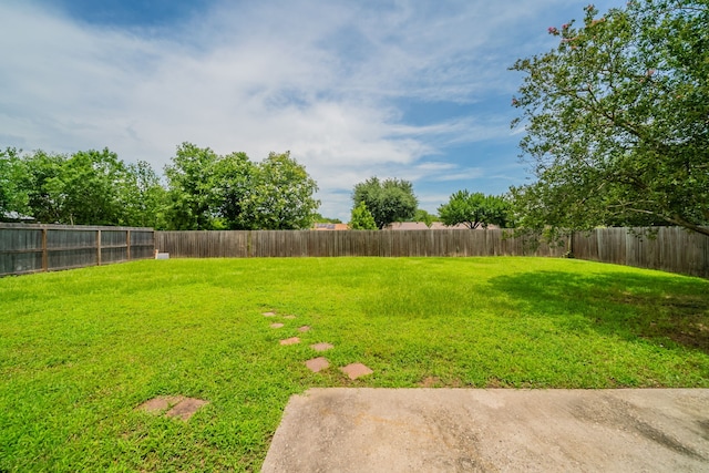 10006 Peachridge Dr, Houston, TX 77070 - view of fenced backyard