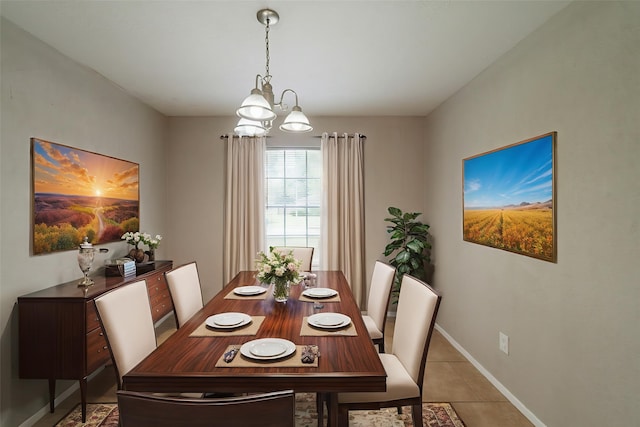 10006 Peachridge Dr, Houston, TX 77070 - dining room featuring light tile patterned flooring and baseboards