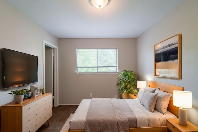 10006 Peachridge Dr, Houston, TX 77070 - bedroom with dark colored carpet and baseboards