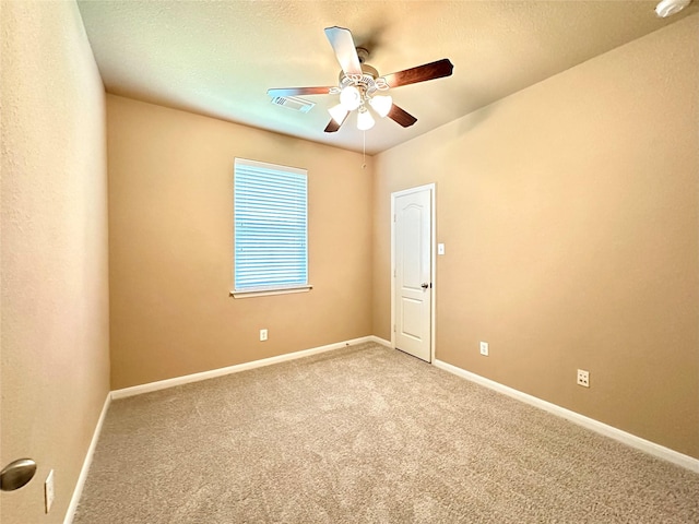4315 Wellington Grove Ln, Katy, TX 77494 - unfurnished room featuring a ceiling fan and light colored carpet