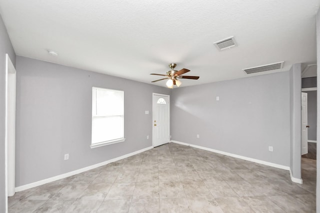 4522 Larkspur St, Houston, TX 77051 - spare room featuring a ceiling fan and a smoke detector