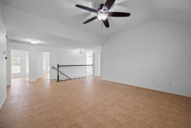 5110 Scottline Dr, Pasadena, TX 77505 - empty room featuring ceiling fan and light tile patterned flooring