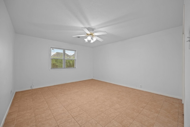 5110 Scottline Dr, Pasadena, TX 77505 - spare room with ceiling fan and baseboards