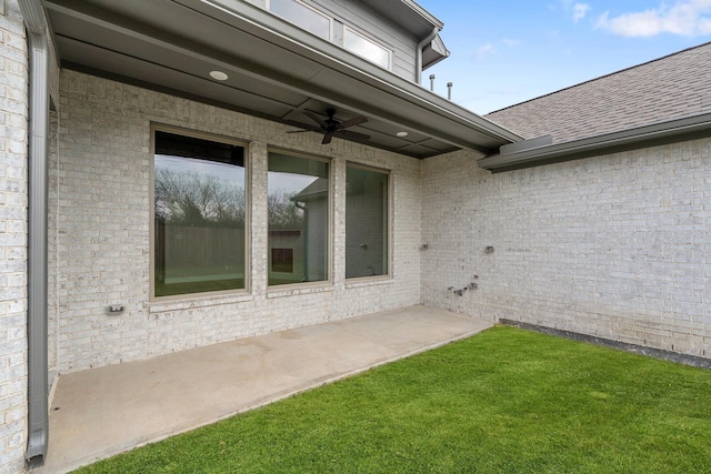 914 Hooks Trl, League City, TX 77573 - doorway to property featuring brick siding, a lawn, and roof with shingles