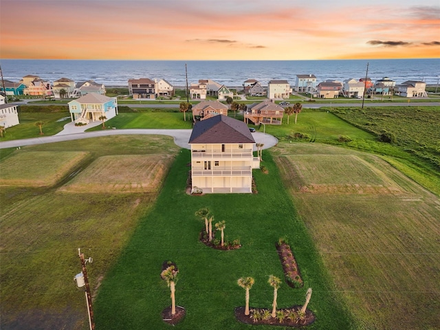 21330 Scissor Tail Ln, Galveston, TX 77554 - drone / aerial view of a large body of water