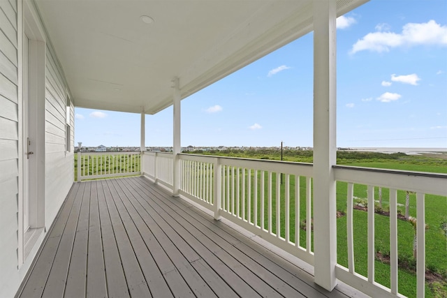21330 Scissor Tail Ln, Galveston, TX 77554 - view of deck