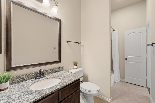 4211 Ponderosa Hills Ln, Katy, TX 77494 - bathroom featuring vanity and shower / bath combination with curtain