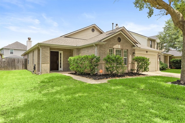 7622 Crestbrook Manor Ln, Cypress, TX 77433 - view of front of property with brick siding, concrete driveway, and roof with shingles