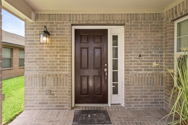 7622 Crestbrook Manor Ln, Cypress, TX 77433 - view of exterior entry with brick siding and covered porch