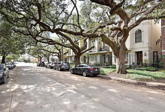 2616 Helena St, Houston, TX 77006 - view of concrete street with curbs
