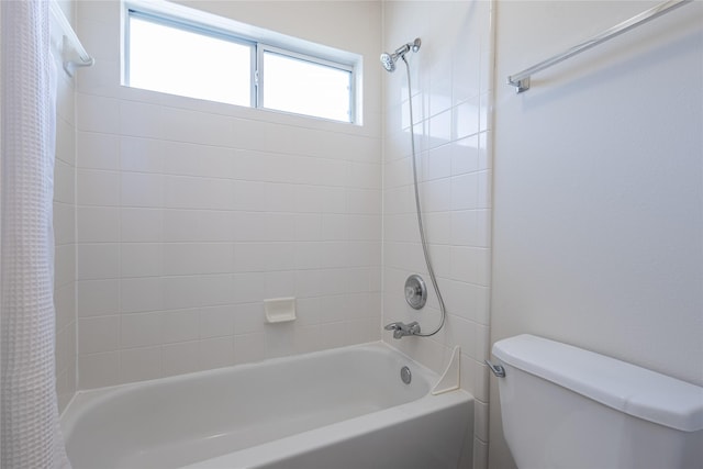 6511 Harcourt Bridge Dr, Houston, TX 77084 - full bath with shower / bath combination with curtain and toilet