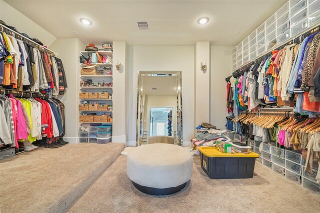 13526 Wedgewood Thicket Way, Cypress, TX 77429 - spacious closet featuring carpet flooring