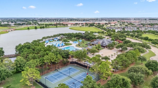 21514 Sunny Riverbank Cir, Cypress, TX 77433 - bird's eye view of a nearby body of water