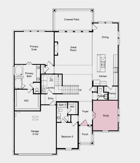 9227 Heckenberg Arbor Ln, Cypress, TX 77433 - view of room layout