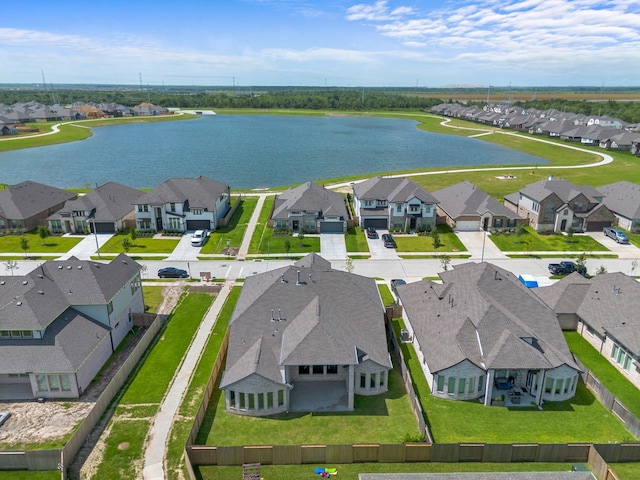 916 Wormwood Dr, League City, TX 77573 - aerial view of residential area with a nearby body of water