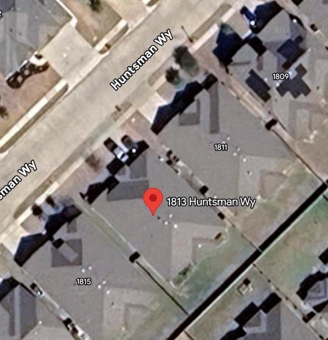 1813 Huntsman Way, Forney, TX 75126 - map of property location