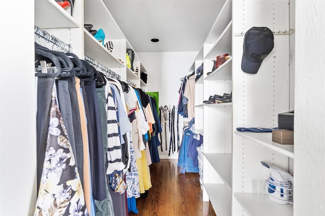 208 W 34th St, Houston, TX 77018 - spacious closet with wood finished floors