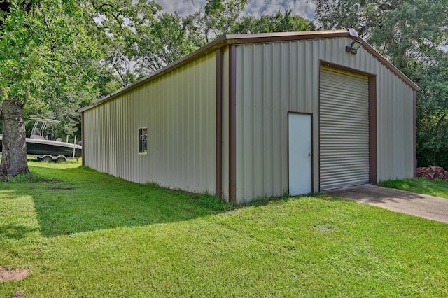 1950 Country Club Rd, Brenham, TX 77833 - view of outdoor structure with driveway