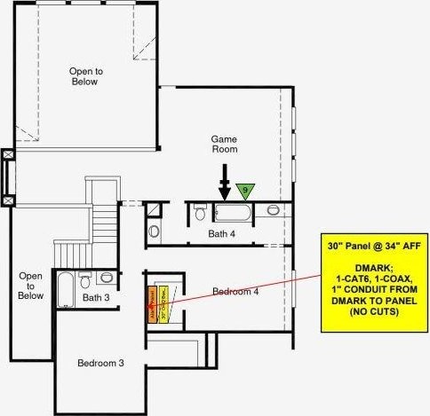 910 Hooks Trl, League City, TX 77573 - view of floor plan / room layout