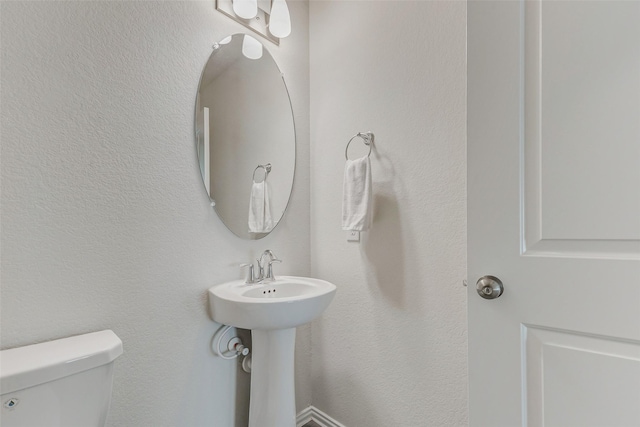 28638 Monarch Cliffs Dr, Fulshear, TX 77441 - half bathroom featuring toilet
