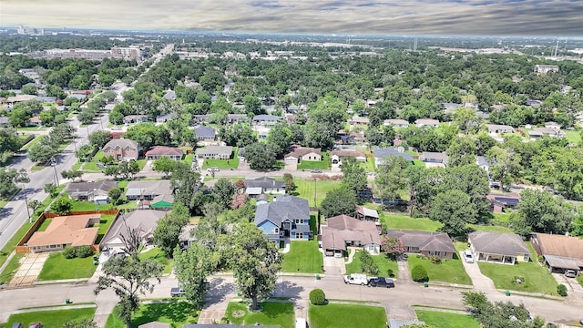 5215 Kelso St, Houston, TX 77021 - aerial view of property's location with nearby suburban area