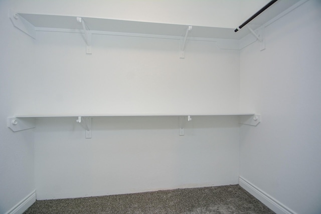 803 Cherokee Dr, Conroe, TX 77316 - walk in closet featuring dark colored carpet