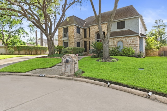 3318 Teawick Ct, Houston, TX 77068 - colonial inspired home featuring brick siding and roof with shingles
