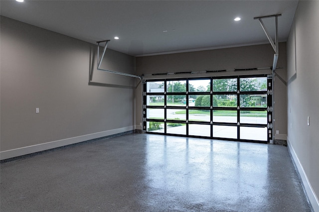 7302 Schiller St, Houston, TX 77055 - garage featuring recessed lighting