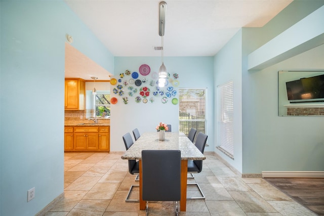 17383 Harbor Dr, Montgomery, TX 77356 - dining room with baseboards