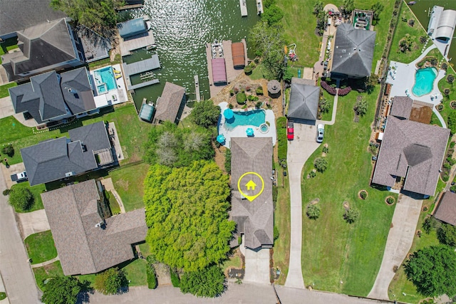 17383 Harbor Dr, Montgomery, TX 77356 - aerial overview of property's location featuring nearby suburban area