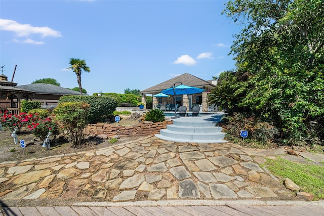 17383 Harbor Dr, Montgomery, TX 77356 - view of community featuring a patio