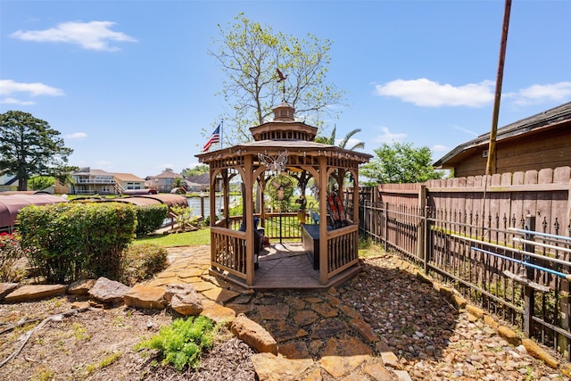 17383 Harbor Dr, Montgomery, TX 77356 - view of yard featuring a gazebo